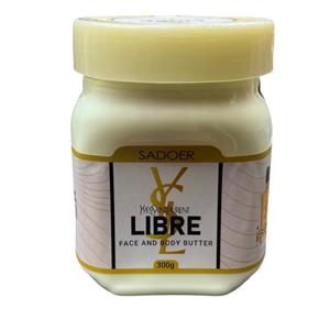 کره بدن سادور مدل LIBRE مناسب برای انواع پوست وزن 300 گرم