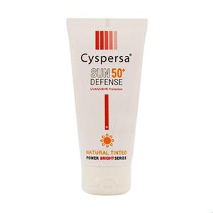 کرم ضد آفتاب رنگی روشن کننده SPF50 سیسپرسا حجم 50ml