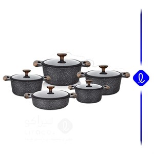 سرویس قابلمه 10 تیکه تیتانیوم برند مایر کد 4000