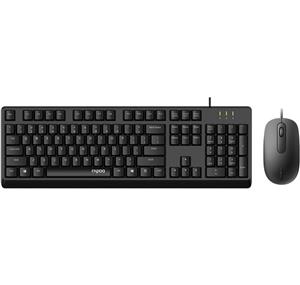 ماوس و کیبورد باسیم رپو مدل X130 Pro دارای حروف فارسی