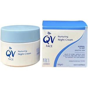 کرم شب مغذی کیووی فیس برای پوست خشک