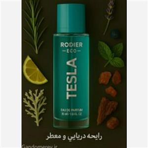 عطر جیبی مردانه 30 میل رودیر مدل تسلا TESLA 