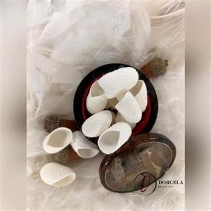 پیله ابریشم طبیعی (اسکراب) لایه بردار، آبرسان و کلاژن ساز پوست صورت