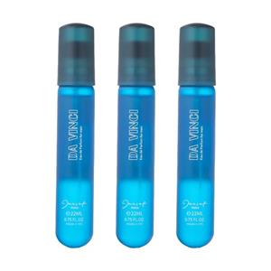 عطر جیبی مردانه ژک ساف مدل Da Vinci حجم 22 میلی لیتر بسته 3 عددی ZEV
