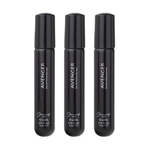 عطر جیبی مردانه ژک ساف مدل Avenger حجم 22 میلی لیتر بسته 3 عددی J56