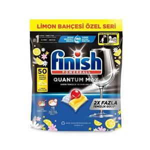 قرص ماشین ظرفشویی فینیش پاوربال کوانتوم مکس مدل Hepsi 1 Arada بسته 50 عددی