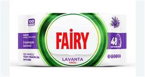 دستمال مرطوب FAIRY با رایحه لوندر