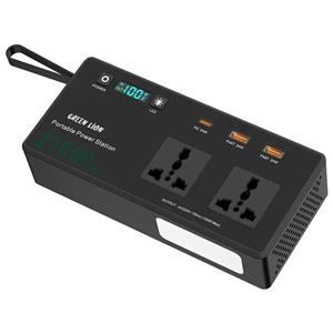 پاور استیشن پاوربانک اینورتر 150 وات گرین لاین مدل GPSX250 ا Green Lion Volt Mate 27000mAh Power Station (تک/عمده)