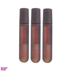 عطر جیبی مردانه ژک ساف مدل گلادیاتور حجم 22 میلی لیتر بسته 3 عددی H2N