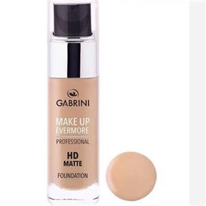 کرم پودر گابرینی شیشه ای 01 اچ دی مات اصل شماره 01 HD مات بدون پارابن و روغن 30 میل ساخت ترکیه اورجینال