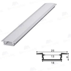 پروفیل لاینر روشنایی کد 1 رویه 25 میل