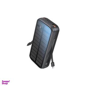 پاوربانک خورشیدی 20 وات گرین لاین مدل PD20W Solar 2 GNPDSOLPB20 ظرفیت 20000 میلی آمپر ساعت