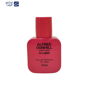 عطر جیبی مردانه اسکلاره مدل Alfred Dunhill desire london با رایحه تلخ حجم 35 میلی لیتر 
