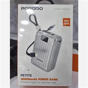 پاوربانک 20000 هزار 20 وات پرودو مدل PORODO PETITE