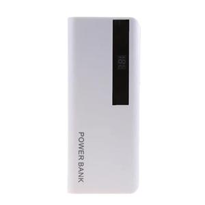 کیس پاوربانک 13000mAh دو خروجی USB به همراه نمایشگر و برد 5 باتری
