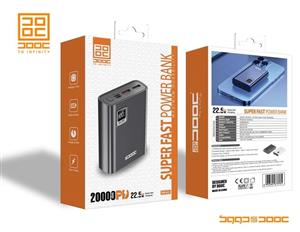پاوربانک 20000 میلی آمپر 22.5W دووک مدل DOOC DPB-823