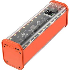کیس Transparent پاوربانک فست شارژ 20000mAh با خروجی USB مدل BQ-S18PD