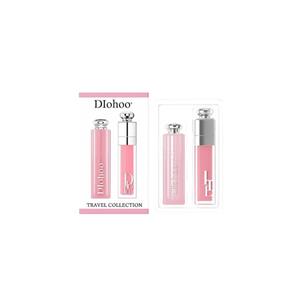 پک لیپ گلاس و بالم لب طرح دیور drohoo کیفیت اصلی فوق‌العاده در 6 رنگ