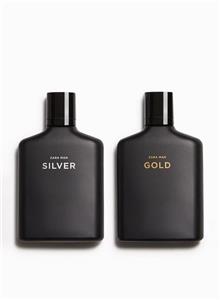عطر مردانه سیلورگلد زارا بسته بندی دو تایی حجم هریک 90 میل SILVERGOLD 90ML