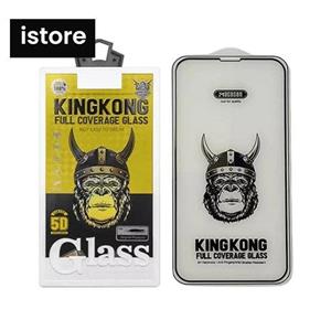 گلس شیشه‌ای تمام پوشش آیفون موکوسون KINGKONG