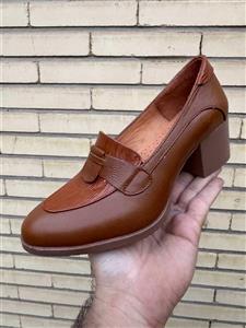 کفش زنانه تمام چرم طبیعی تک سایز کد 7