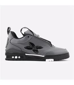 کفش کتانی لویی ویتون ال وی اسکیت طوسی مردانه مدل Louis Vuitton LV Skate Sneakers