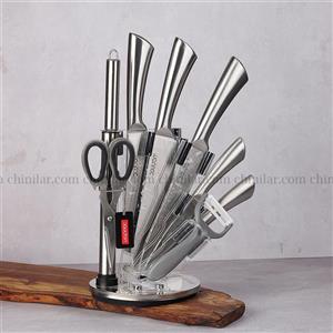 سرویس چاقو دالتون تمام استیل 9 پارچه