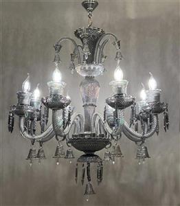 لوستر کریستالی باکارات اسموکی (دودی)