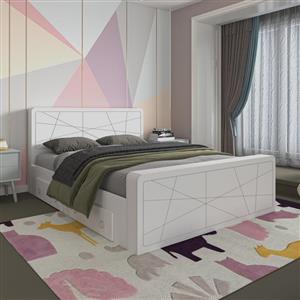 تخت خواب دونفره اعیان مدل FH709 سایز 160x200 سانتی متر