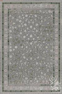 فرش قیطران 1200 شانه کلکسیون نوال طرح مهین زمینه فیلی (برجسته)