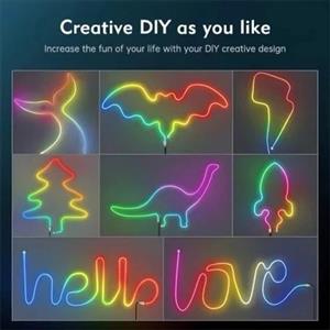 ریسه نئون فلکسی مدل IC-RGB طول 5 متر