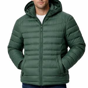 کاپشن سیلیکونی مردانه، سبز | پارچه ضدآب و با کیفیت | استایل خاص کد26709