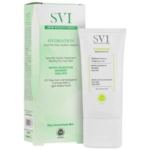 کرم مرطوب‌کننده صورت اس وی آی مدل HYDRATION مناسب برای پوست چرب حجم ۵۰  میلی‌لیتر