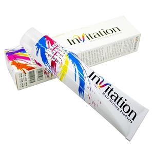 رنگ مو اینویتیشن شماره 90.00 حجم 120 میلی لیتر رنگ پلاتینی طبیعی 7UV