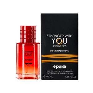 عطر مردانه پورا رایحه Stronger With You Intensely حجم 35 میل