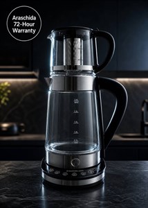 چای ساز لمسی بوش برند آلمان (ارسال رایگان) روهمی (طراحی زیبا) WB-129TS