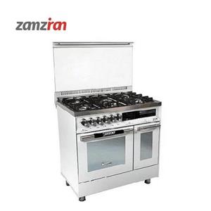 اجاق گاز فر Z1 درب سفید تایسز مدل TGC-612 پس کرایه