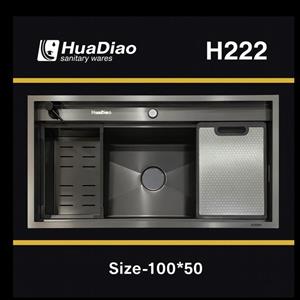 سینک باکسی دو پله هوادیاو (Huadiao (100cm