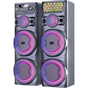 اسپیکر آرگون AR-D1564 4 ساب 12 اینچ DSP کارائوکه UHF رقص نور لیزری AB LINK بلوتوث