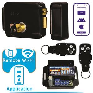 قفل برقی ریموت دار قابل اتصال به تلفن همراه (نرم افزار دار) سیماران 719 حیاطی