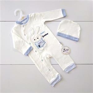 سرهمی و کلاه نوزاد سایز2 ست سرهم و کلاه کودک لباس نوزادی سرهمی کلاه دار سرهمی نوزادی سرهمی کودک سرهمی بچگانه کلاه نوزادی