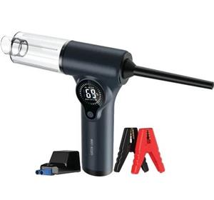 جامپ استارتر،جت فن و جارو شارژی گرین لاین Green Lion Ignitor 12V Jump Starter,Blower,Vacuum,Power Bank