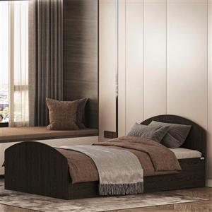 تخت خواب ملامینه یک نفره اعیان مدل FH971 سایز 90x200 سانتی متر