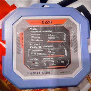 هدلایت لامپ خودرو  استیکو مدل y220 پایه H1 بسته دو عددی