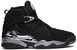 نایک ایر جردن 8 تمام مشکی Nike air jordan 8 black