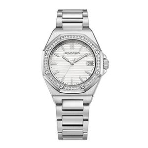 ساعت مچی زنانه رومانسون مدل RM4BS003QLWWA12W-W