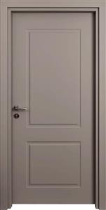 درب داخلی اتاق ام دی اف MDF مدل 402 روکش سوپر مات طوسی روشن