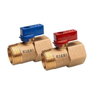 شیر خروسکی 1/2 گاز ریابی | شیر گاز برنجی با عملکرد روان و ایمن