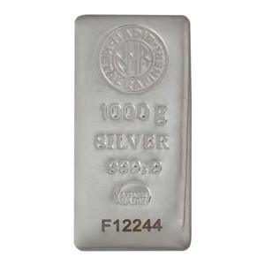 شمش نقره عیار 999.9 گالری تاج آبادی مدل T-1000 