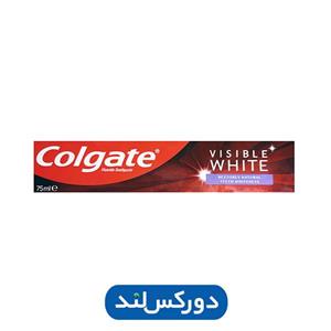 خمیردندان کلگیت مدل Colgate Visible White Restore Natural Whiteness حجم 75 میل
